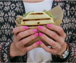 Arepas con sweet lava, ¡Sí Señor!